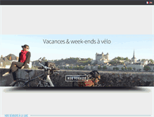 Tablet Screenshot of abicyclette-voyages.com
